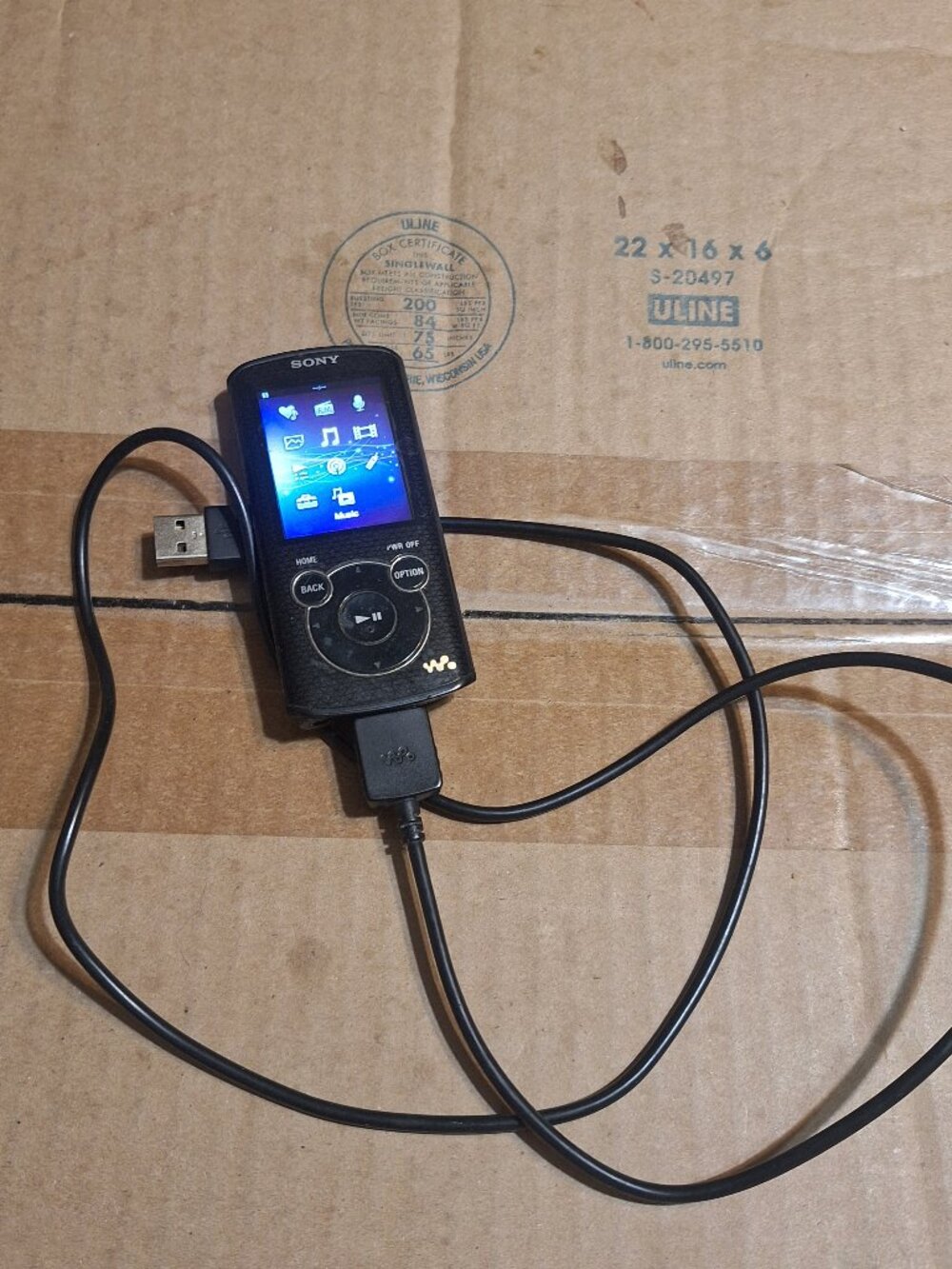 sony digital media player NWZE465